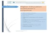 Doc. 300.1.2 Higher Education Institution’s...Education, according to the provisions of the “Quality Assurance and Accreditation of Higher Education and the Establishment and Operation