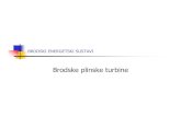 Brodske plinske turbine - University of Rijeka · 2018. 2. 14. · Prednosti i nedostaci manji η(30%) brzo startanje i dobar P/m→ratni veliki broj okretaja →reduktor bolje gorivo