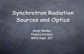 Synchrotron Radiation Sources and Opticshome.iitk.ac.in/~sbasu/se380/links/synchrotron1.pdf · electromagnetic radiation In the lab rest frame, this produces a horizontal fan of x-rays