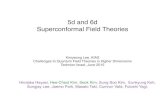 5d and 6d Superconformal Field Theories · PDF file Outline • 6d SCFTs • 5d SCFTs • SU(3)κ, Nf=0,1,..,10 • Conclusion • Vafa: 6d (1,0) supersymmetric theories and their