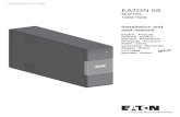 Book LED EU - BPS · 2 614-06822-00 2 5 4 3 1 EATON 5S Packaging Caution! EN • Before installing the Eaton 5S, read the booklet 3 containing the safety instructions that must be