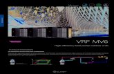 VRF MV6 - · PDF file 2019. 8. 5. · VRF MV6 SPLIT VRF CONTROL SYSTEM AIR R-410A DC Inverter P h Δm m R NI4 3 Unique Innovations High efficiency heat pump outdoor units Thanks to