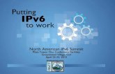 IPv6 Enablement of OpenStack...SDN . Benefits of IPv6 Based Clouds ... ready for IPv6 primetime" The Cloud and IPv6 Company . OpenStack & IPv6 Demand OpenStack is the foundation of