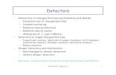 Detectors - University of Oregonpages.uoregon.edu/jimbrau/ph662-2012/lectures/chap11b.pdf · PEP4/9-TPC . Physics 662, Chapter 11 11 Landau Distribution • The Bethe-Bloch ... Iron,