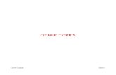 OTHER TOPICS - si. · PDF file OtherTopics Slide16. The Shared cM Project OtherTopics Slide17. Henn et al., 2012 “To infer identity by descent, we scanned each pair of genomes for
