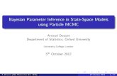 Bayesian Parameter Inference in State-Space Models using ... ... Bayesian Parameter Inference in State-Space