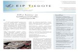 EIP Tiedote 4-1998 - EIB.org...EIP TIEDOTE 4-98 3 EUROOPAN INVESTOINTIPANKKI Rahoitusta Euroopan yritystoiminnan selkörangalle Β Euroopon investointipankillo, EU:n pifkooikaisto