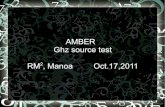 AMBER Ghz source test RM2, Manoa Oct.17,2011idlab/taskAndSchedule/ARA/... · 2011. 10. 17. · assume same SWR=4 as above Type B File Edit Vert Horz/Acq Trig Tek Stopped Single Seq