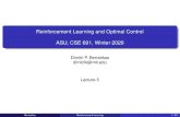 Reinforcement Learning and Optimal ControlASU, CSE 691 ... Lecture 5 Bertsekas Reinforcement Learning