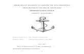 MERCHANT MARINE ACADEMY OF MACHEDONIA DEPARTMENT … · 2017. 7. 10. · 0 MERCHANT MARINE ACADEMY OF MACHEDONIA DEPARTMENT OF DECK OFFICERS DISSERTATION TITLE «SHIPS’ ANCHORS»