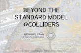 beyond the standard model @Colliders€¦ · beyond the standard model @Colliders nathaniel craig uc santa barbara SSI 2016: New Horizons on the Energy Frontier