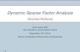 Dynamic Sparse Factor Analysis - WUstatmath.wu.ac.at/research/talks/resources/2018_12_Rockova.pdf · Dynamic Sparse Factor Analysis ... likelihood (3) isinvariant under factor rotation.