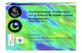 Instrumental challenges for a future B-mode space instrumentsmoriond.in2p3.fr/J10/transparents/piat.pdf · Detector array Readout Detectors Passive cooling Active cooling Cryogenics