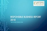 Responsible Business Report 2017 - Hotel Artemis · 2019. 10. 10. · Στοtime to smile artemis hotel, εργαζόμαστεκαθημερινάώστετο ξενοδοχείομαςνα