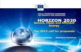 THE EU FRAMEWORK PROGRAMME FOR RESEARCH AND …helios-eie.ekt.gr/EIE/bitstream/10442/14542/1/kougionas-kotronaros.… · Horizon 2020 - What's new •A single programme bringing together