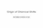 Origin of Chemical Shifts - University of Georgiatesla.ccrc.uga.edu/.../lectures/pdfs/Origin_of_Chemical_Shifts_2017.p… · Reference: Webb, G. A. in "Nuclear Magnetic Shielding