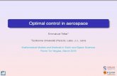 Optimal control in aerospace - sorbonne-universite Optimal control in aerospace Emmanuel Trelat¢´ 1