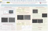 R TCP - Washington State Universityday.mme.wsu.edu/day2014/posters/SFB 2014 Poster...Tribofilm CoCrMo alloy underneath Tribofilm was discontinuous for 1km wear track of CoCrMo-3%CaP