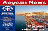 Aegean News · AEGEAN NEWS ΑUTUMN 2009 A e g e A n U p d A t e New Ships Join the Fleet M/T Kerkyra and M/T Ithaki Aegean Bunkering Services Inc. has taken delivery of two more sister