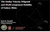 The Stellar Velocity Ellipsoid and Multi-component Stability of …astro1.snu.ac.kr/dg2013/presentation/7-3 Westfall_K.pdf · 2013. 10. 28. · The Stellar Velocity Ellipsoid 3 •
