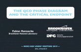 THE QCD PHASE DIAGRAM AND THE CRITICAL ENDPOINT Apr 06, 2019 ¢  AND THE CRITICAL ENDPOINT Fabian Rennecke