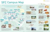 SFC Campus Map · Health Management. It has classrooms, training rooms, a cafeteria, shop, library, and an office room. “Miraisozojuku” (Institute for Designing the Future) The