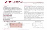 LTC2439-1 - 8-/16-Channel 16-Bit No Latency ∆Σ™ ADC · The LTC2439-1 accepts any external differential reference voltage from 0.1V to V CC for flexible ratiometric and remote