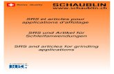 Swiss Quality  Swiss Quality A subsidiary of SRS et articles pour applications d'affûtage SRS and articles for grinding applications SRS und Artikel für Schleifanwendungen
