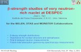 ®²-strength studies of very neutron- rich nuclei at DESPEC ®²-strength studies of very neutron- rich