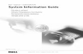 System Information Guide · 2013. 7. 8. · System Information Guide 7 • Be sure that nothing rests on your AC adapter’s power cable and that the cable is not located where it