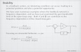 stability linear oscillators - EE 230 linear oscillators ¢â‚¬â€œ 3 The loop gain The key to understanding