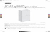 SPACE WINNER Utility 4 Shelves - RustaWB2 2 2.1 OR OU ODER OF O ‘HCM C M Y MY CY CMY K A-2366-2 574157-print.pdf 3 26/08/15 13:10. WCB 1 CLICK 2 This side up and inner This side