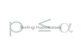 21 testing hypotheses p - GitHub Pages · Testing Hypotheses 1. Hypotheses and Testing Philosophies 2. Introducing the Frequentist P-Value 3. Test Statistics and All That 4. You’re
