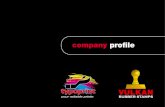 company profile - Commercial printing business and rubber ...€¦ · Stationery, Posters, Presentation Folders, Raffle Tickets, Report Covers, Die-Cutting ... Bags, Caps, Corporate