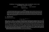 Stability of traveling pulses with oscillatory tails in the FitzHugh ...€¦ · The oscillations in the tails were shown to arise along with a canard mechanism [22] in a local center