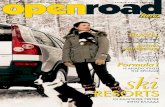 Tαξίδι στην καρδιά της Eυρώπης08 OPENROADYEARLY ISSUE INDEX 12 agenda 18 books ∆ίπλα στο τζάκι 22 art cultureCinemascope 2005-06 30 snow reportSki