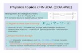 Physics topics (FINUDA @DA NE)camerini/courses/lezione.5.pdf• Search for Σ−hypn (A near to 4He) • search for the neutron-rich hypernucleus 7 ΛH will be attempted (,K)12 C Λ