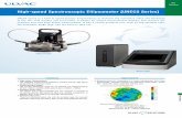 High-speed Spectroscopic Ellipsometer [UNECS Series] · Control PC Laptop PC including analysis software Wavelength Range 530~750nm or 380~760nm Spot Size φ1mm or 0.3mm Angle of