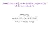 εxodus Privacy, une histoire de pisteurs et de permissions · PDF file Viber Messenger Version 10.4.0.7 GRATUIT 8 56 (!) WhatsApp Messenger Version 2.19.98. Groupe Facebook GRATUIT