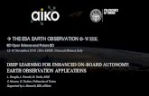 ÆTHE ESA EARTH OBSERVATION Φ-WEEKphiweek2018.esa.int/agenda/files/presentation317.pdfESA Phi-Week, Frascati (Rome), Italy - 14 November 2018 Deep Learning for Enhanced On-Board Autonomy