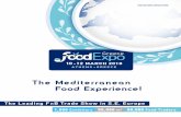 Τhe Mediterranean Food Experience! - Simexpo · exhibitors to generate new business opportunities. high commercial effectiveness According to a survey conducted by IPSOS-OPINION