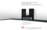 EFB Wall hung Gas-fired Condensing Boilers · PDF file EFB is capable of installation in up to 16-boiler cascade systems. Each boiler incorporates a non-return valve within the combustion