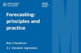 Forecasting: principles and practice · PDF file 2018. 7. 2. · 1 Regression with ARIMA errors 2 Lab session 19 3 Some useful predictors for linear models 4 Dynamic harmonic regression