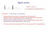 Spin echo - Indiana University Bloomingtonnmr.chem.indiana.edu/content/bionmr_pdf/nmr_pulse_blocks_1.pdf3. Both HSQC and HMQC have the following 3 feathers: • From known proton assignments,