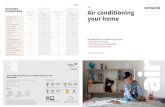 FEATURES COMPARISON Air conditioning - Air Super · PDF file Wall Mounted Air Conditioner AJ Series – Air conditioning âËÁ´ (ÅŒÒ§μÑÇàÍ§)* your home Ã m ¡¯ ¯´ ´ª
