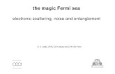the magic Fermi sea - Université Paris-Saclay · PDF file 2010. 3. 8. · the magic Fermi sea electronic scattering, noise and entanglement D. C. Glattli, ... using linear ‘ electron