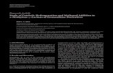 StudyofCatalyticHydrogenationandMethanolAdditionto α ... · PDF file Received 29 September 2010; Accepted 4 November 2010 Academic Editor: Emmanuel Theodorakis ... In this paper we