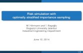 Risk simulation with optimally stratified importance samplingstatmath.wu.ac.at/research/talks/resources/slideshoermann.pdf · Simulation of Portfolio Risk Some Risk Measures Some