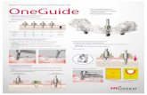 Keyless! Precise! Easy to Use Guided Surgery Kit OneGuide si gn ed wi th m ulti ple c utt in g edges