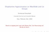 Diophantine Approximation on Manifolds and Lie Groupsgoa/Emmanuel-Breuillard.pdf · jq pj6 1 q: Classical Diophantine Approximation This naturally leads to the following measure of